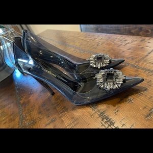 Good American CINDER-F*CKING-RELLA PUMP